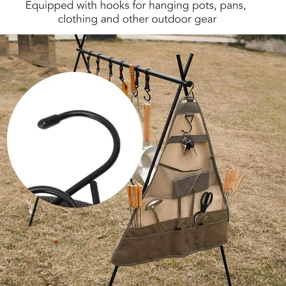Multi-functional Camping Tableware Storage Bag Canvas(1 Pack)